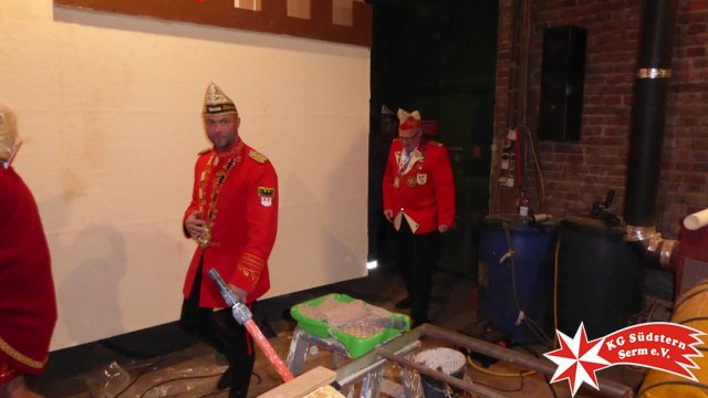 01.02.2018 - Wagenbaueressen beim Le mit Stadprinz Udo I.