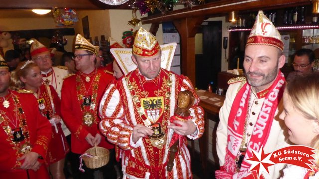 01.02.2018 - Wagenbaueressen beim Le mit Stadprinz Udo I.